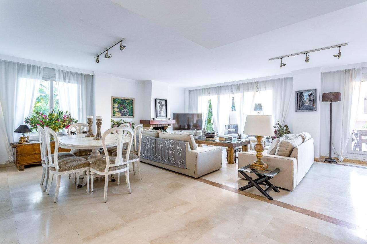 Oleholidays Adosado Mediterraneo Los Monteros 100 M Playa 马尔韦利亚 外观 照片