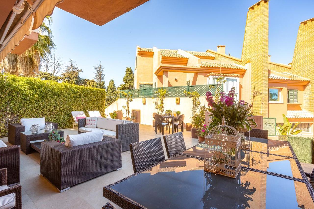 Oleholidays Adosado Mediterraneo Los Monteros 100 M Playa 马尔韦利亚 外观 照片